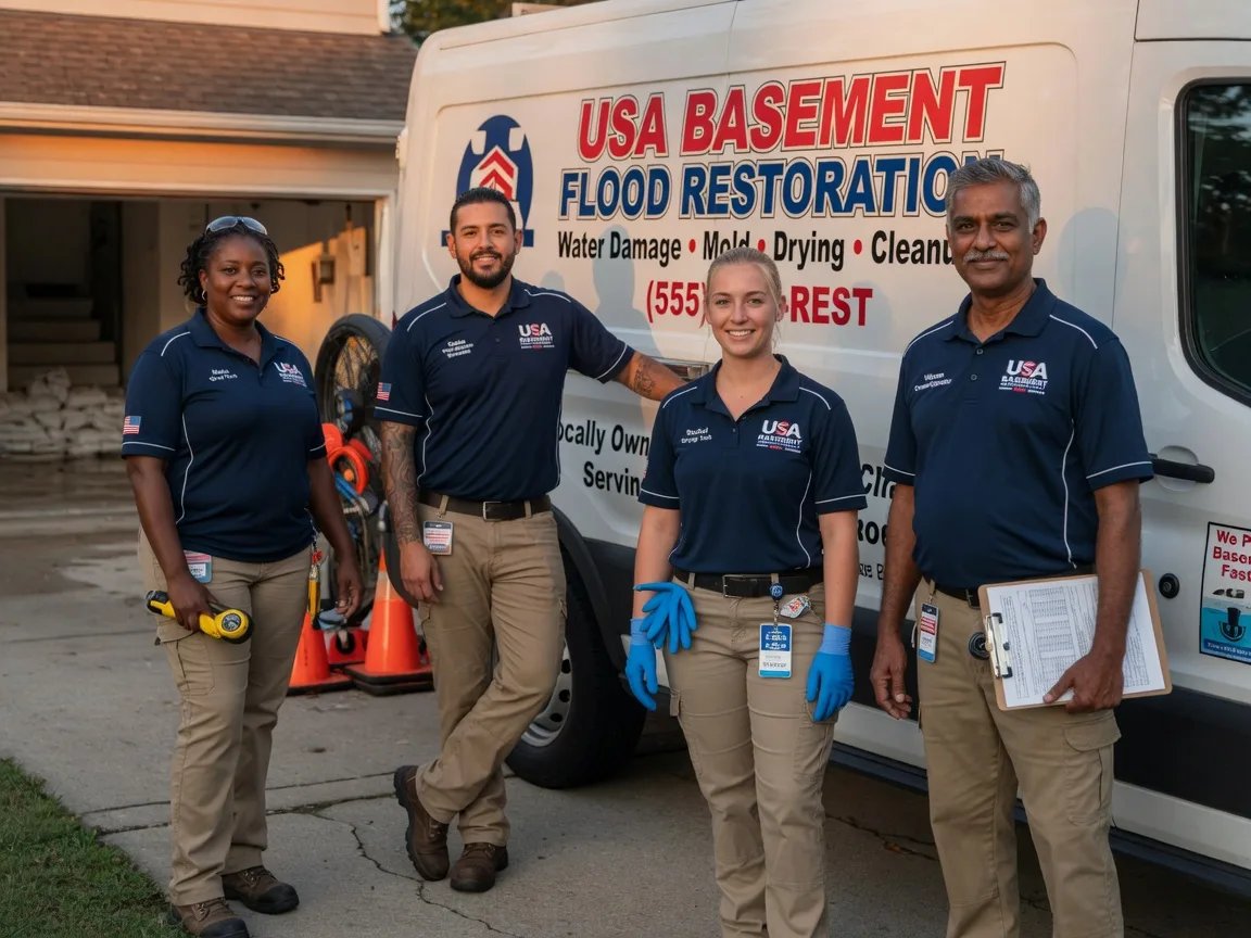 Basement Flood Cleanup company in Crawley, WV